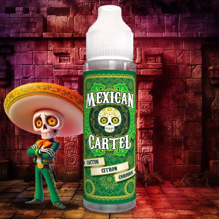 Mexican Cartel Shortfill – Cactus Citron Corossol (kaktus, citrón, graviola, ľad) 50 ml
