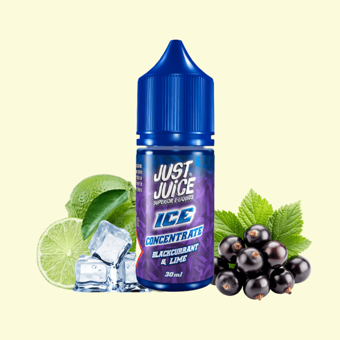 Just Juice - Blackcurrant & Lime On Ice 30ml Aroma