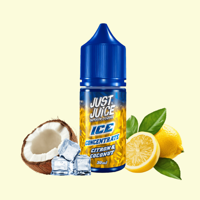 Just Juice - Citron & Coconut Ice 30ml Aroma