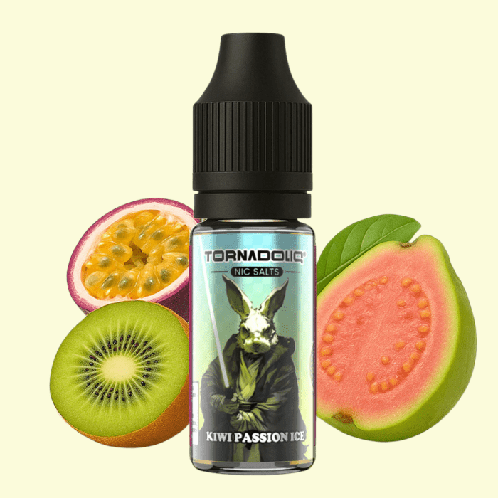 Kiwi Passion ice Nic Salts Tornadoliq gobar 10ml 20mg
