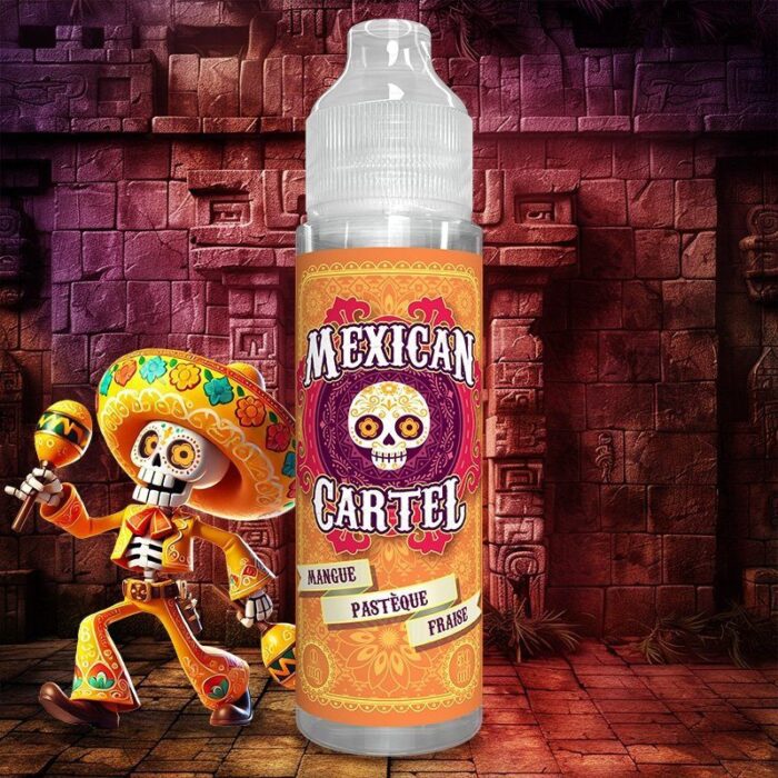 Mexican Cartel Shortfill – Fruit Du Dragon Fraise Mure (jahoda, dračie ovocie, černica, ľad) 50 ml