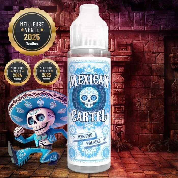Mexican Cartel Shortfill – Menthe Polaire (Mäta, ľad) 50 ml