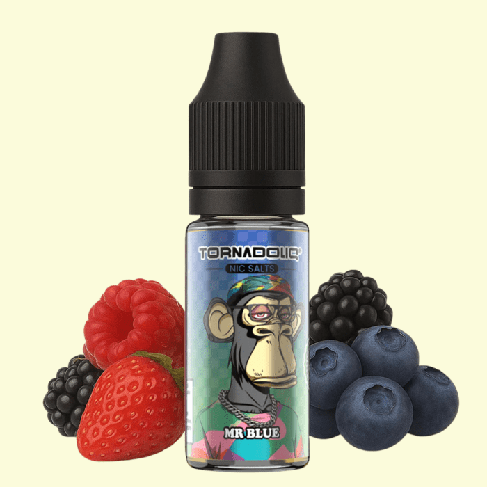 Mr Blue Nic Salts Tornadoliq gobar 10ml 20mg