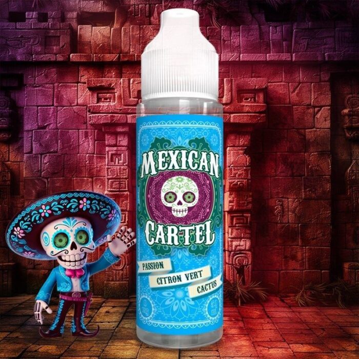 Mexican Cartel Shortfill – Passion Citron Vert Cactus (Marakuja, limetka, kaktus, ľad) 50 ml