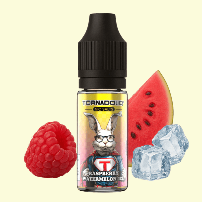Raspberry Watermelon ice Nic Salts Tornadoliq gobar 10ml 20mg