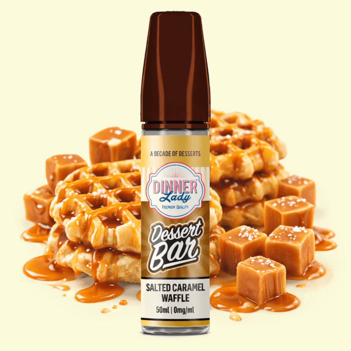 Dinner Lady - Salted Caramel Waffle Shortfill (50ml)