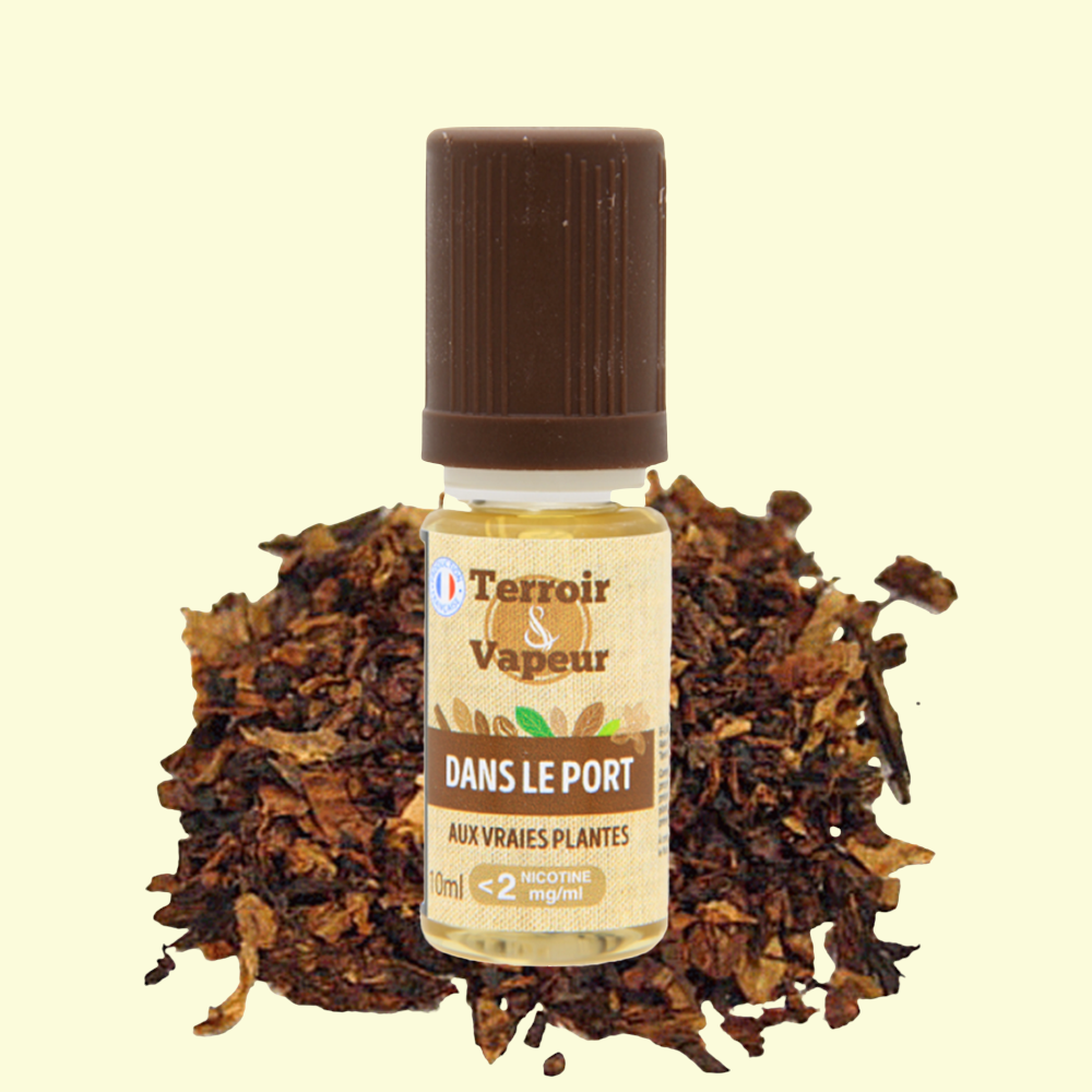 Terroir & Vapeur - Dans Le Port (Korenistý tabak) 10 ml e-liquid