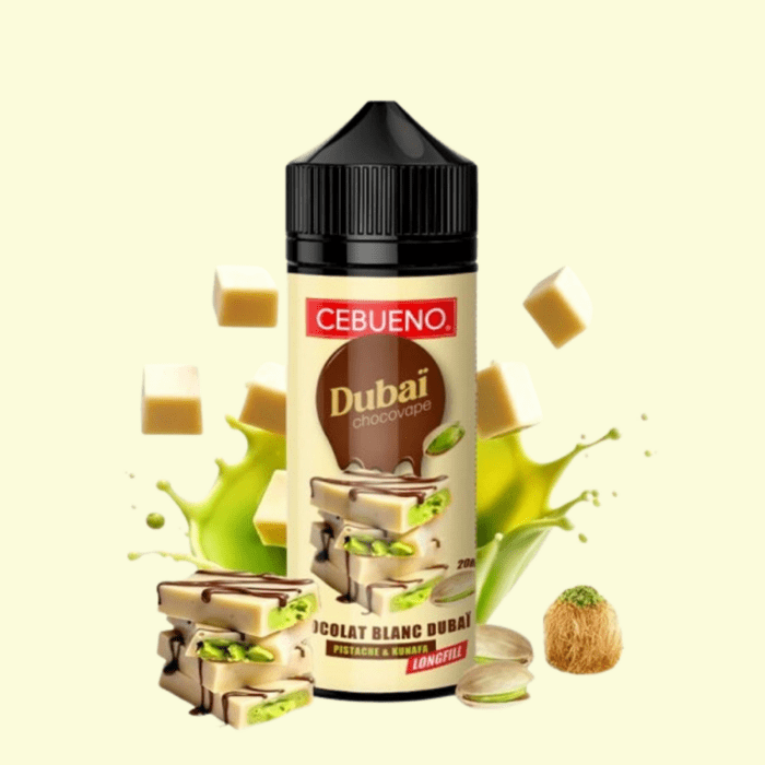 Cebueno - Dubaï Chocovape White (Biela čokoláda z Dubaja) Shake and vape 20/120ml
