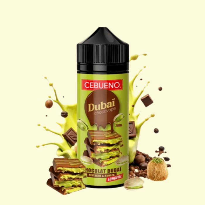 Cebueno - Dubaï Chocovape (Čokoláda z Dubaja) Shake and vape 20/120ml