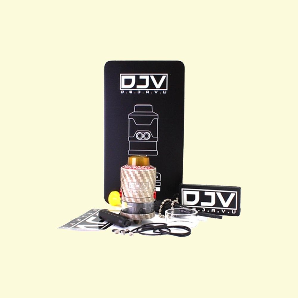 DJV Fiber Engrave RDTA V2 26mm Tank – Obrázok 5