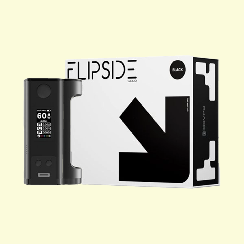 Dovpo Flipside Solo 100W 21700/18650 + Squonk Bottle Mód – Obrázok 6