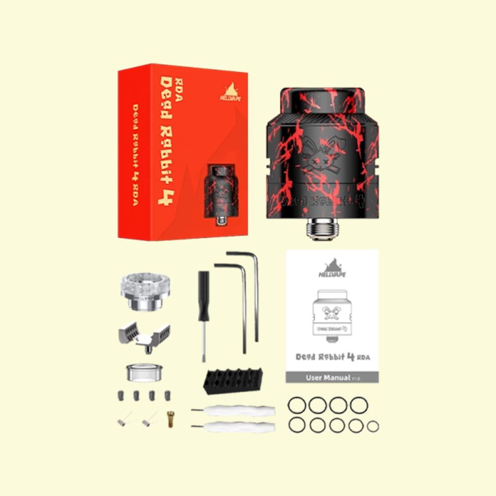 Hellvape Dead Rabbit 4 RDA 24mm Tank – Obrázok 5