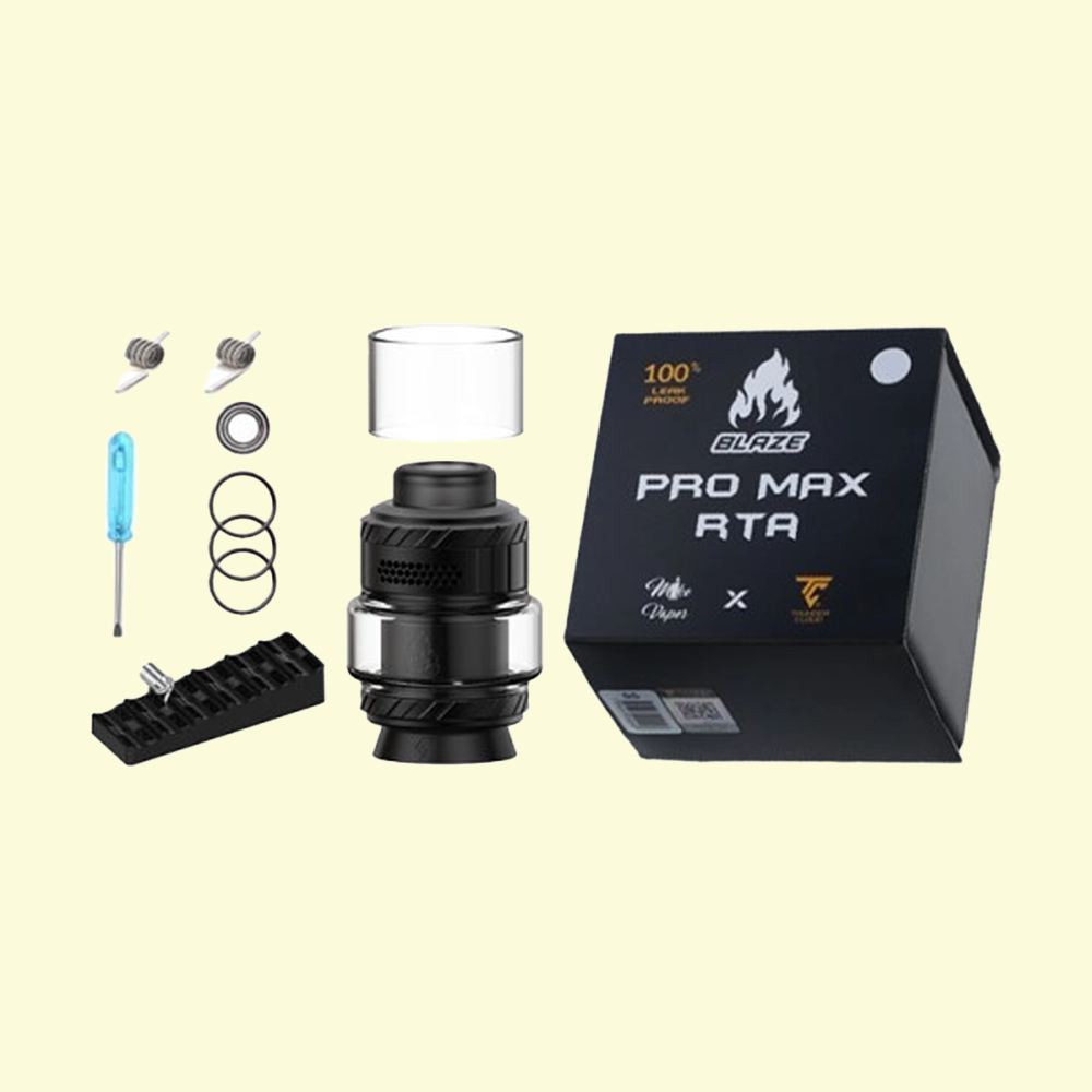 Thunder Cloud x Mike Vapes Blaze Pro Max RTA 28mm Tank – Obrázok 2