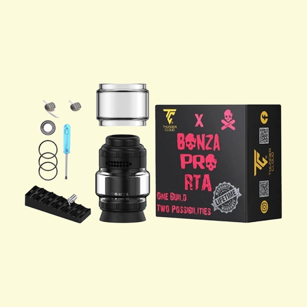 Thunder Cloud x Vaping Bogan Bonza Pro RTA 26.5mm Tank – Obrázok 8