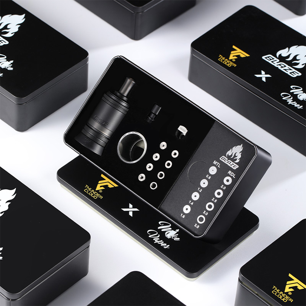 Thunder Cloud x Mike Vapes Blaze MTL RTA 3ml 22mm Tank – Obrázok 5
