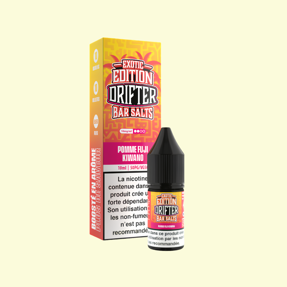 Drifter Bar Salts Exotic Edition - Fuji Apple Kiwano 10ml e-liquid