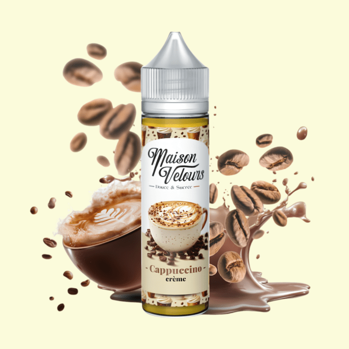 Maison Velours - Cappuccino Creme (Cappucino Krém) Shortfill 50ml