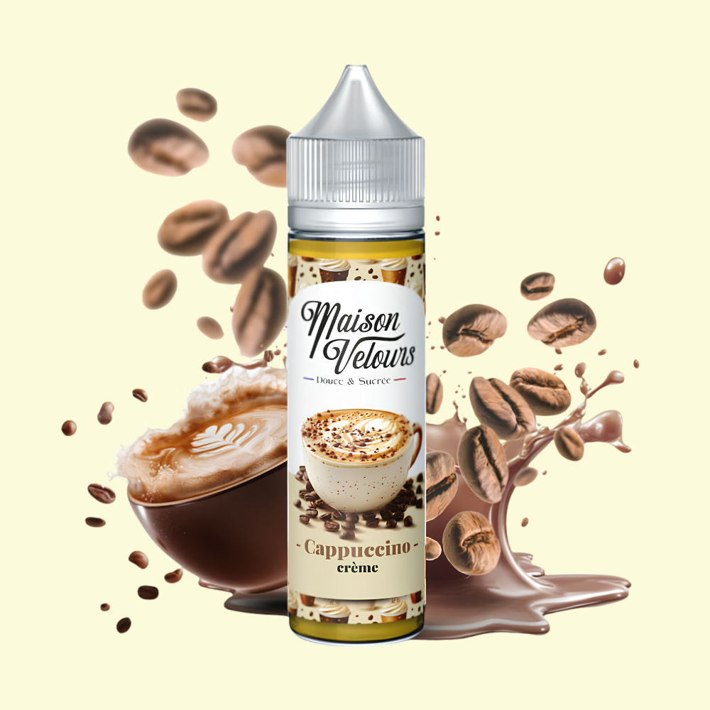 Maison Velours - Cappuccino Creme (Cappucino Krém) Shortfill 50ml