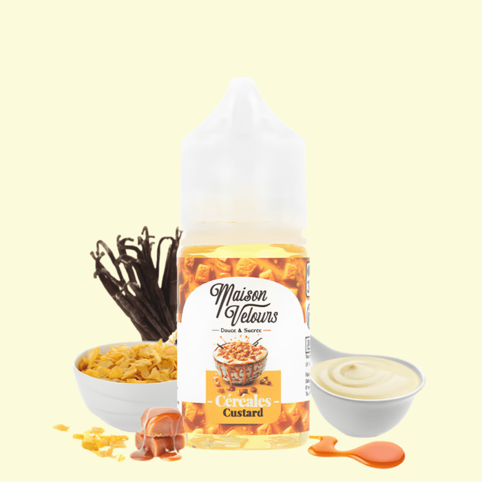 Maison Velours - Cereales Custard (Puding, Cereálie, Vanilka) Aroma 30ml