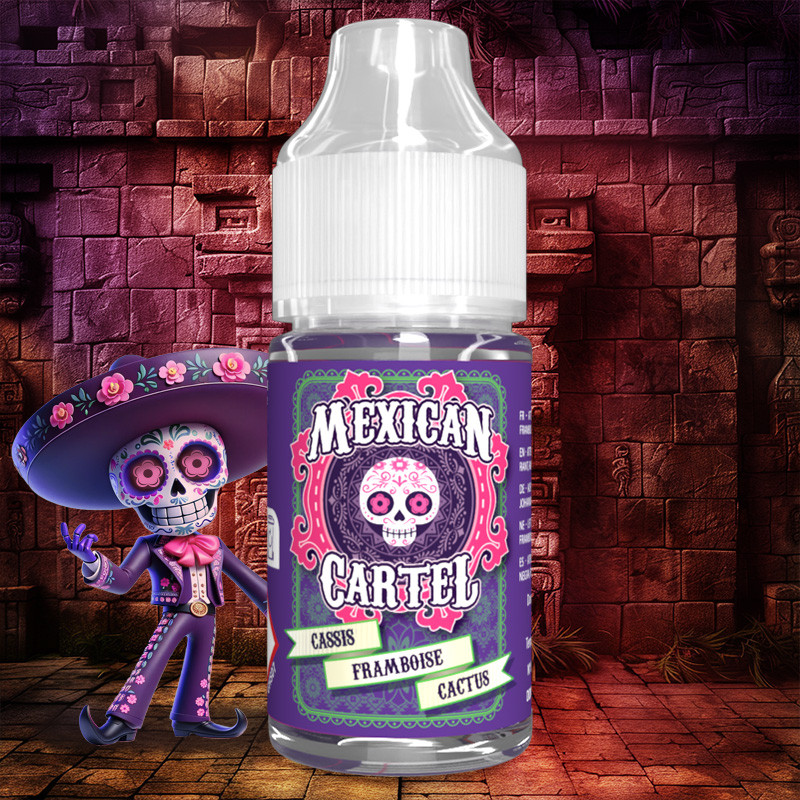 Mexican Cartel Aroma – Cassis Framboise Cactus (kaktus, čierna ríbezľa, malina, ľad) 30 ml