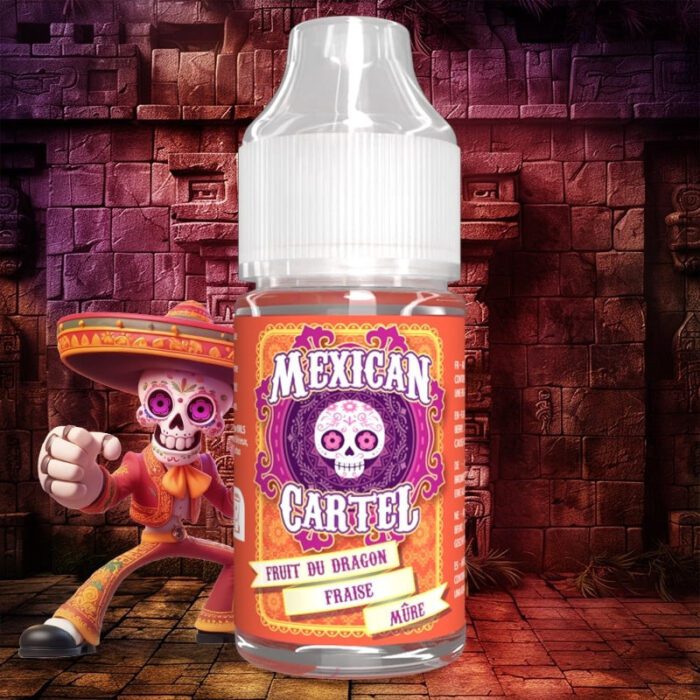 Mexican Cartel Aroma – Fruit Du Dragon Fraise Mure (jahoda, dračie ovocie, černica, ľad) 30 ml