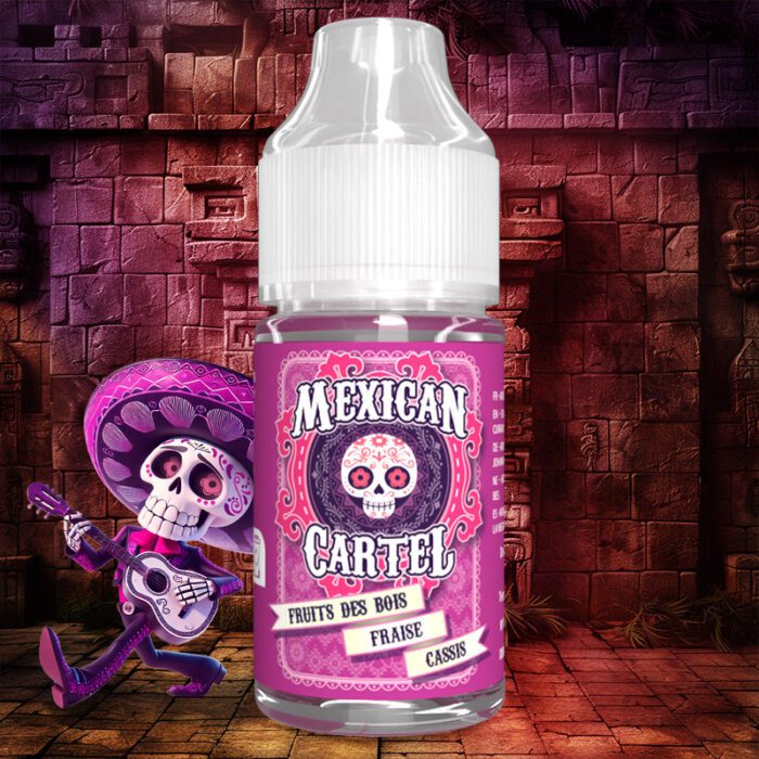 Mexican Cartel Aroma – Fruits Des Bois Fraise Cassis (lesné ovocie, ríbezľa, jahoda, ľad) 30 ml