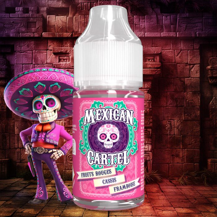 Mexican Cartel Aroma – Fruits Rouges Cassis Framboise (červené ovocie, ríbezľa, malina, ľad) 30 ml