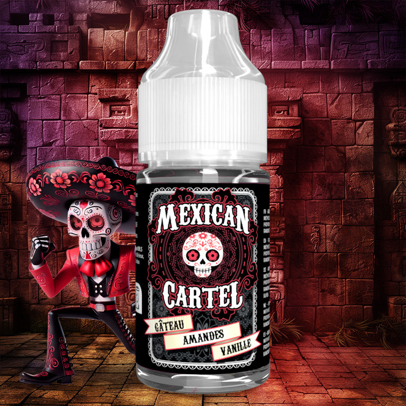 Mexican Cartel Aroma – Gateau Amandes Vanille (Mandľový koláč, vanilka) 30 ml