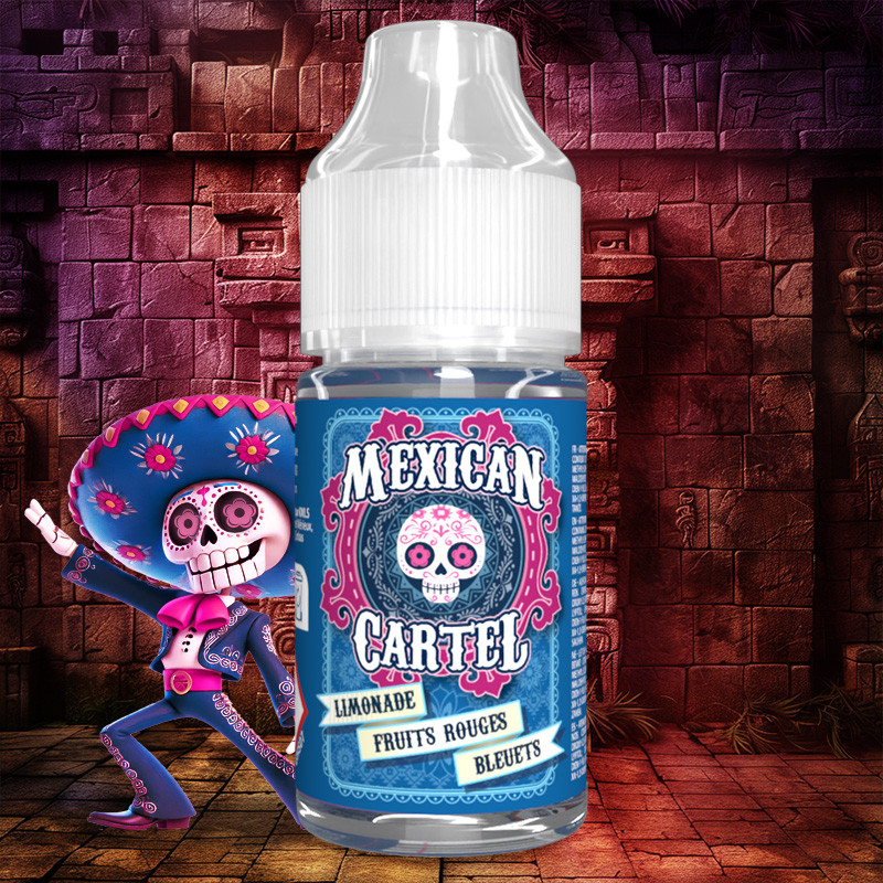 Mexican Cartel Aroma – Limonade Fruits Rouges Bleuets (lesné ovocie, čučoriedka, limonáda, ľad) 30 ml