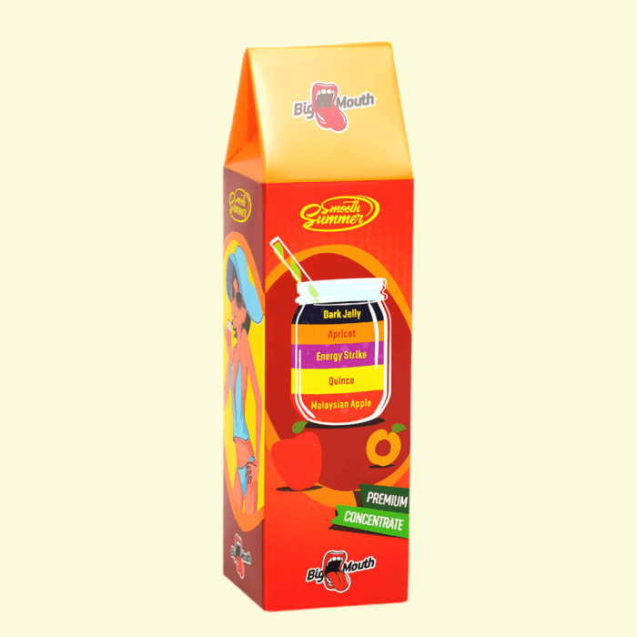 Big Mouth Smooth Summer (DAEQM) - Dark Jelly, Apricot, Energy Strike, Quince, Malaysian Apple