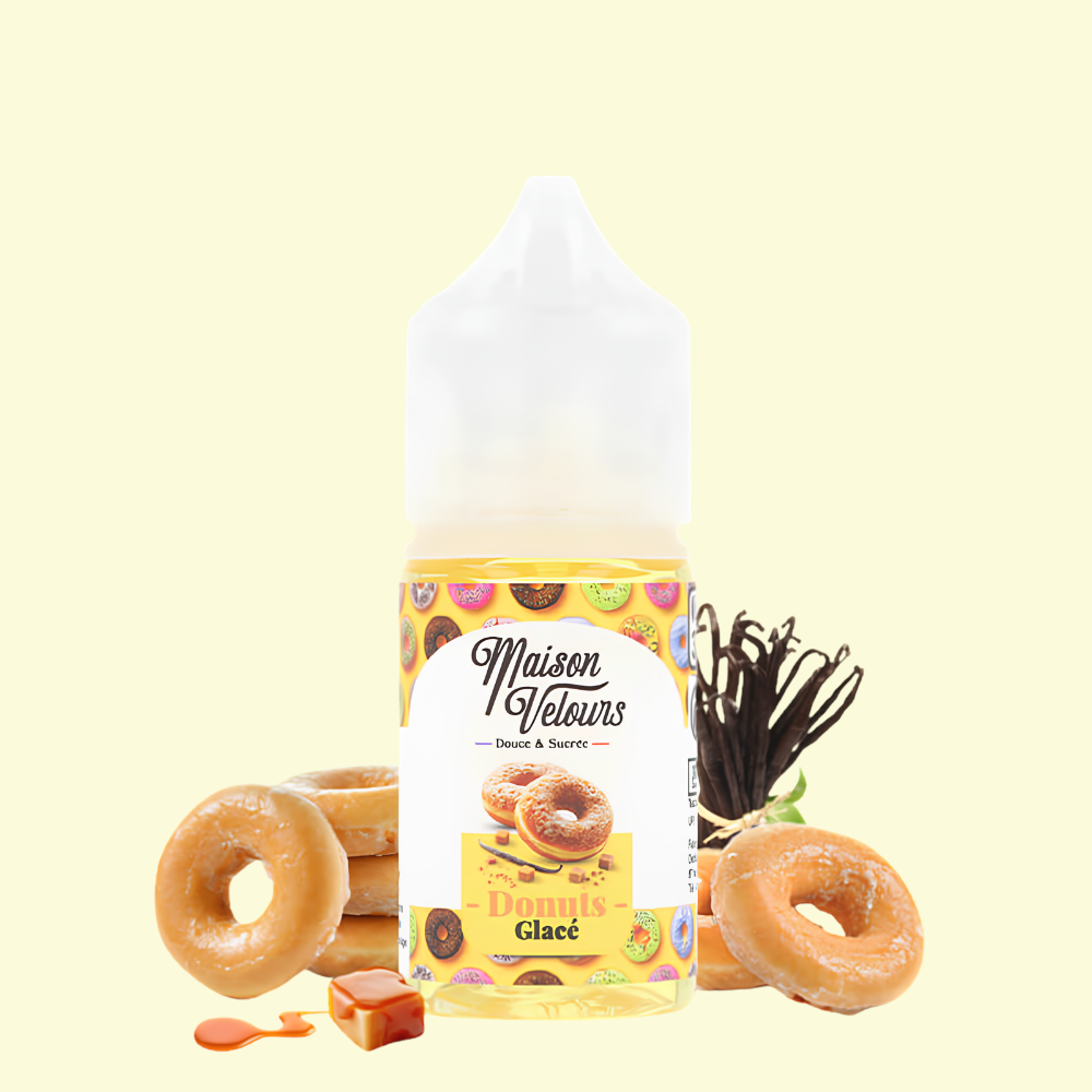 Maison Velours - Donuts Glace (Karamela, Vanilka, Šiška) Aroma 30ml