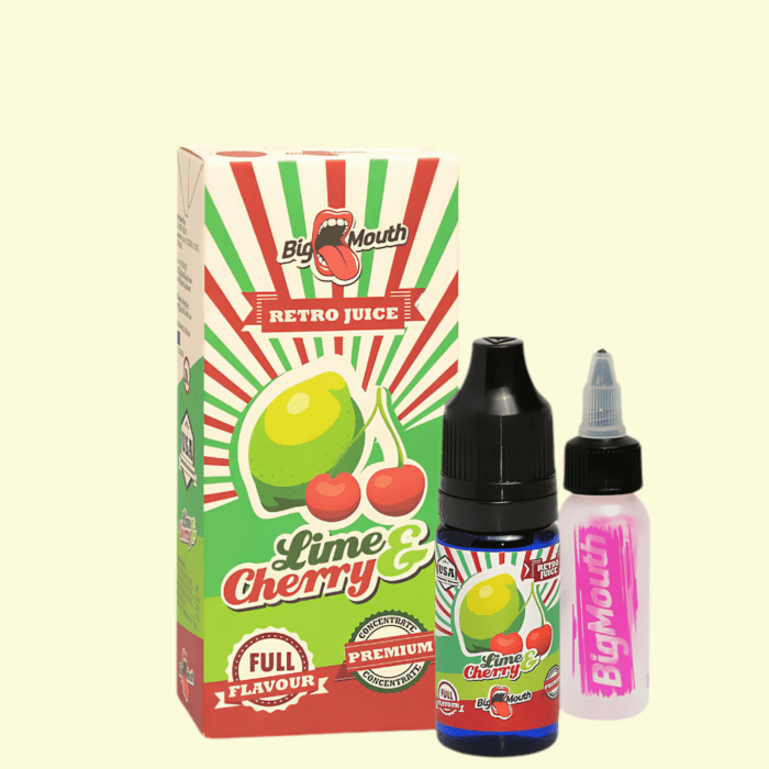 Big Mouth Retro Juice - Lime Cherry