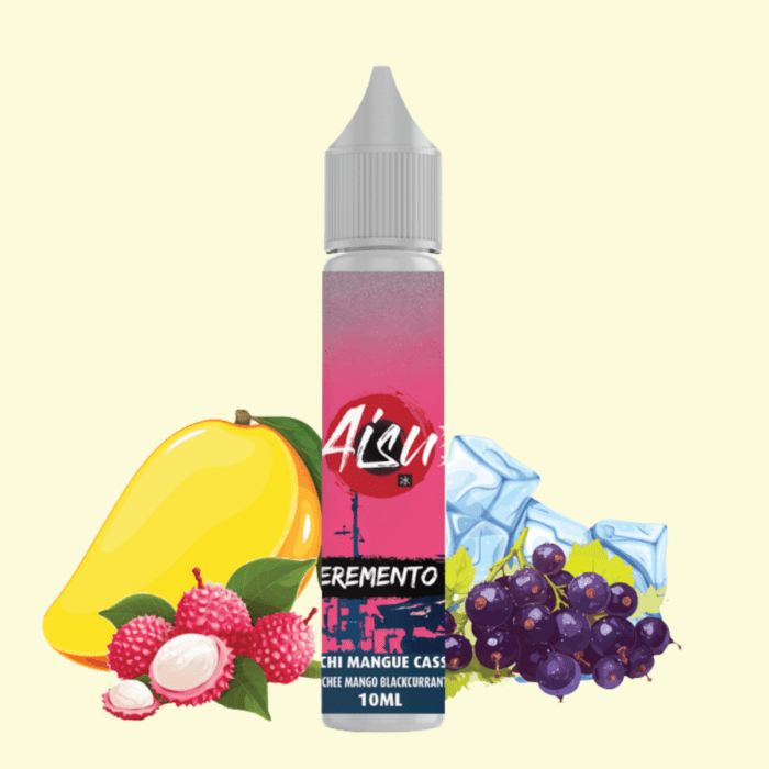 Aisu Salt - Litchi Mangue Cassis Eremento 10ml e-liquid