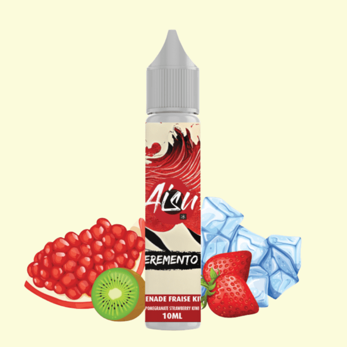 Aisu Salt - Grenade Fraise Kiwi Eremento 10ml e-liquid