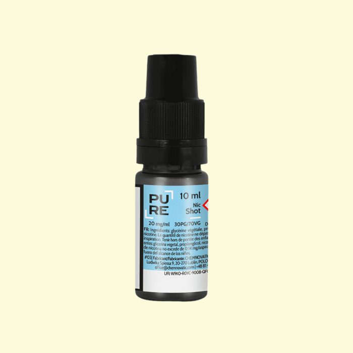 Pure - Classic Nicotin Booster 30PG/70VG 10ml 20mg 1db