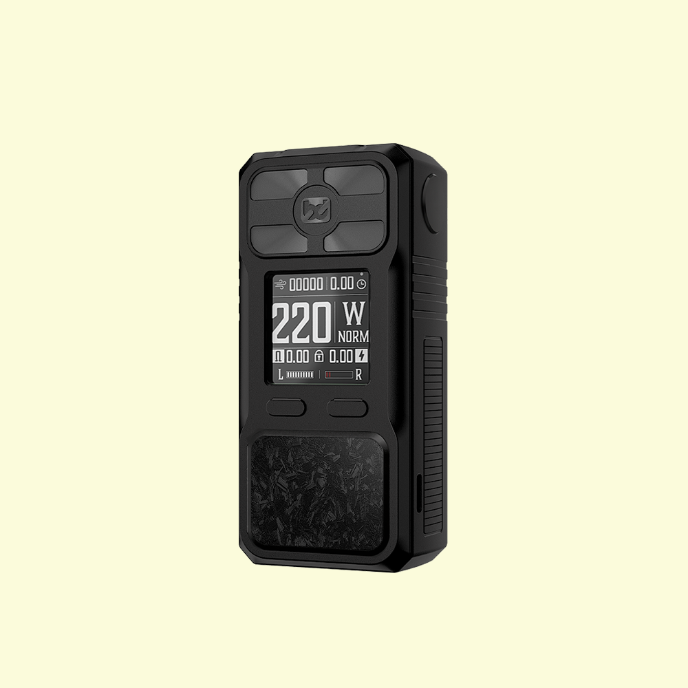 BD Vape - Rayden 220 Full Black Mod – Obrázok 3