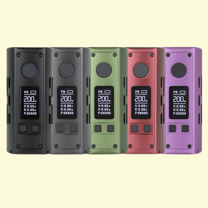 Grimm Green x Vaperz Cloud - Republic Squonk Dual 200W Mod