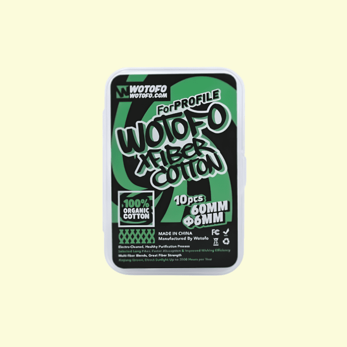 Wotofo - Xfiber Cotton 6mm 10db