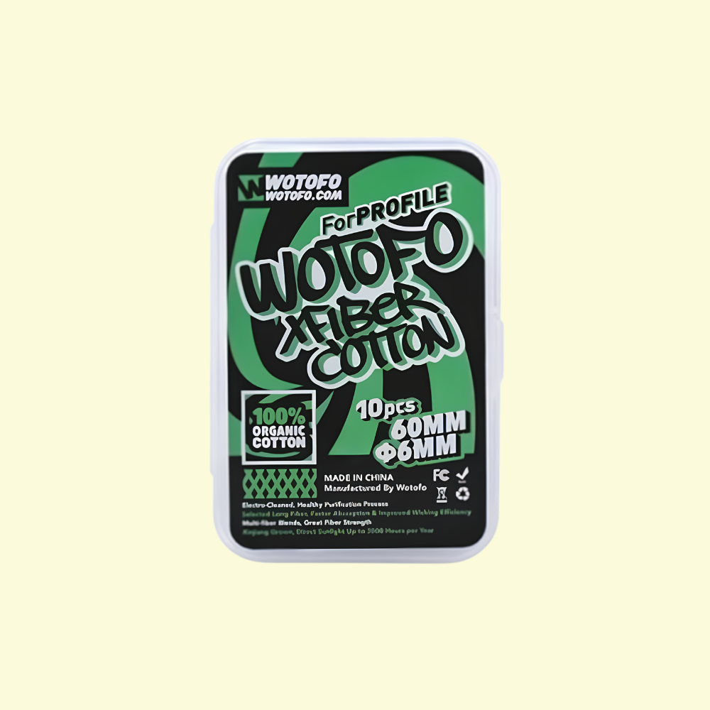 Wotofo - Xfiber Cotton 6mm 10db