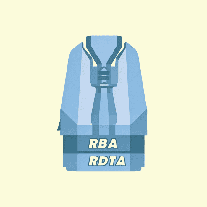 RBA a RDTA cartridge
