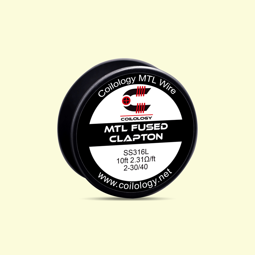 Coilology - MTL Fused Clapton SS316L